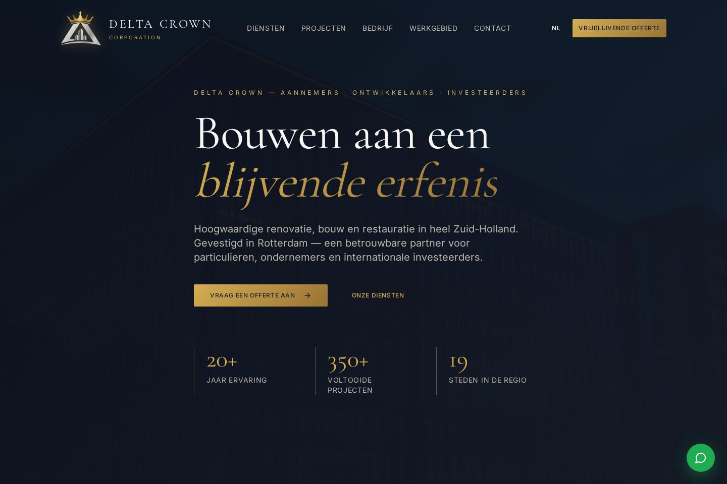 Delta Crown — voorpagina
